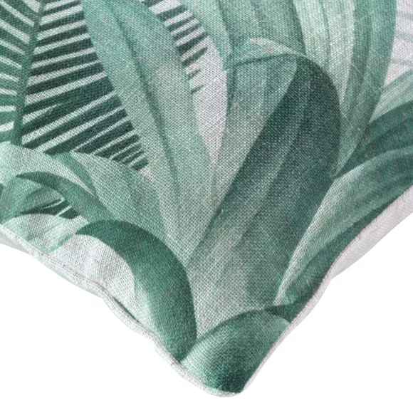 COUSSIN DEHOUSSABLE COMPRESSE 45 x 45 CM POLYESTER/LIN IMP. EQUATEUR DES. PLACE