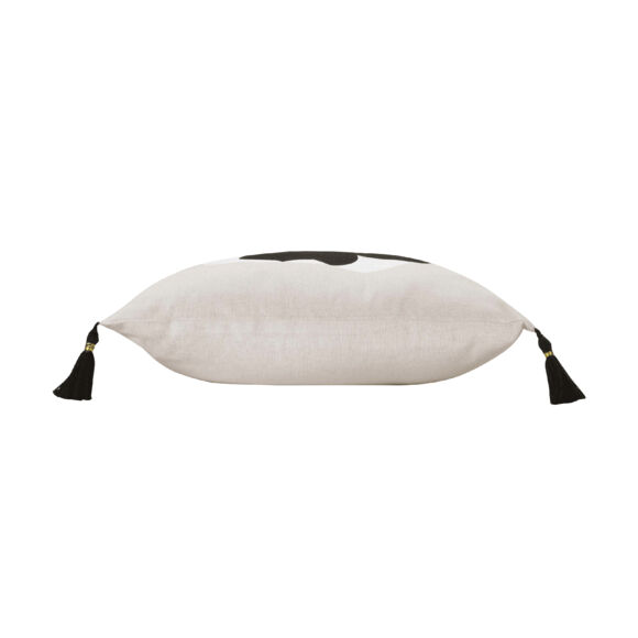 Cuscino quadrato cotone pon pon (45 x 45 cm) Issey Beige