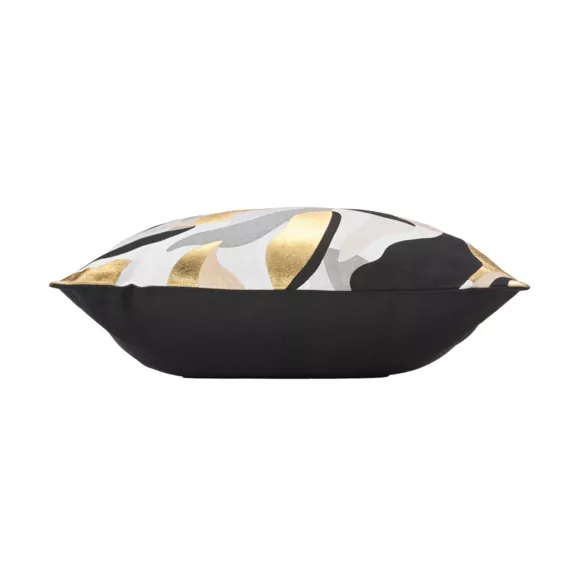 HOUSSE DE COUSSIN +ENCART 40 x 40 CM COTON IMPRIME OR YELIZ DES. PLACE