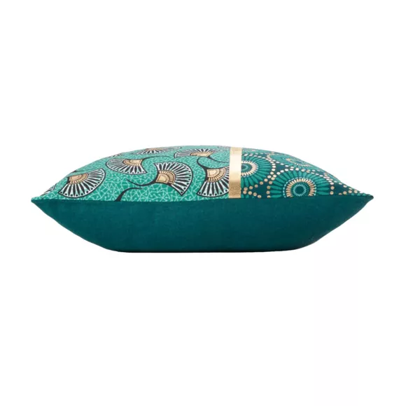 Funda de cojín en algodón (40 x 40 cm) Lasco Verde