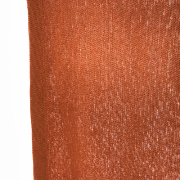 Cortina en algodón (140 x 260 cm) Pixel Terracota