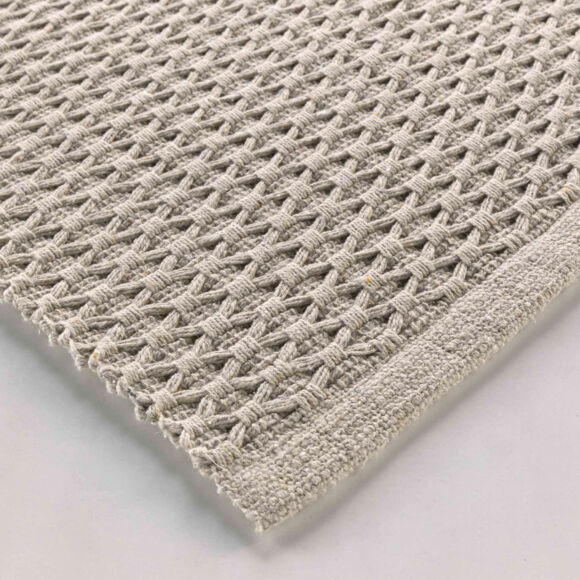 Alfombra en algodón (50 x 80 cm) Alivia Beige
