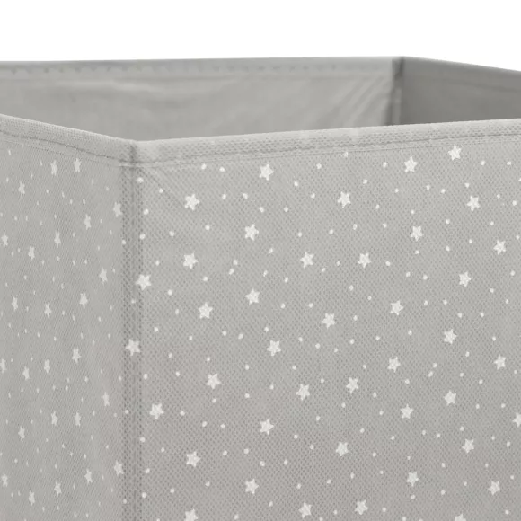 Panier de rangement Etoiles Gris 2