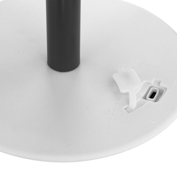 Lampada da tavolo esterno cavo USB Zack - Grigio grafite