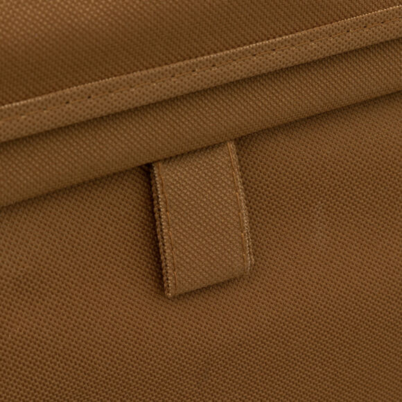 Cesta de ropa plegable (36 x 36 x 55 cm) Colorama Marrón
