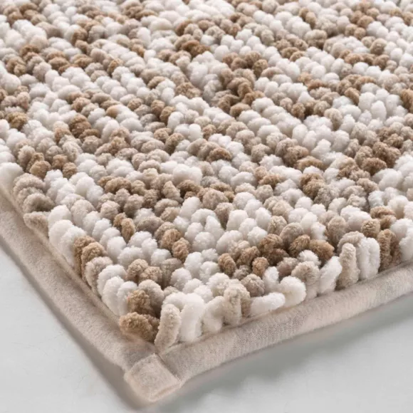 Tapis de bain microfibre (45 x 75 cm) Friza Gris clair