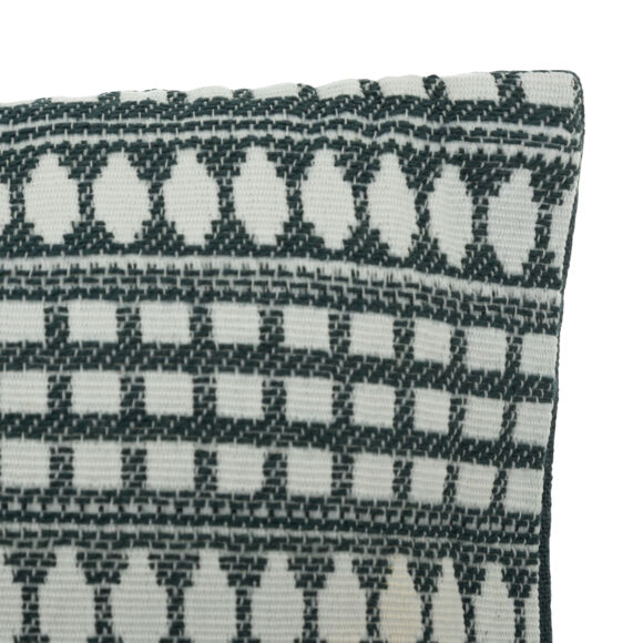 Cuscino rettangolare policotone (30 x 50 cm) Micah Blu