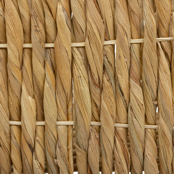 Cesta para ordenar en jacinto de agua (34 x 24 cm) Maura Marrón