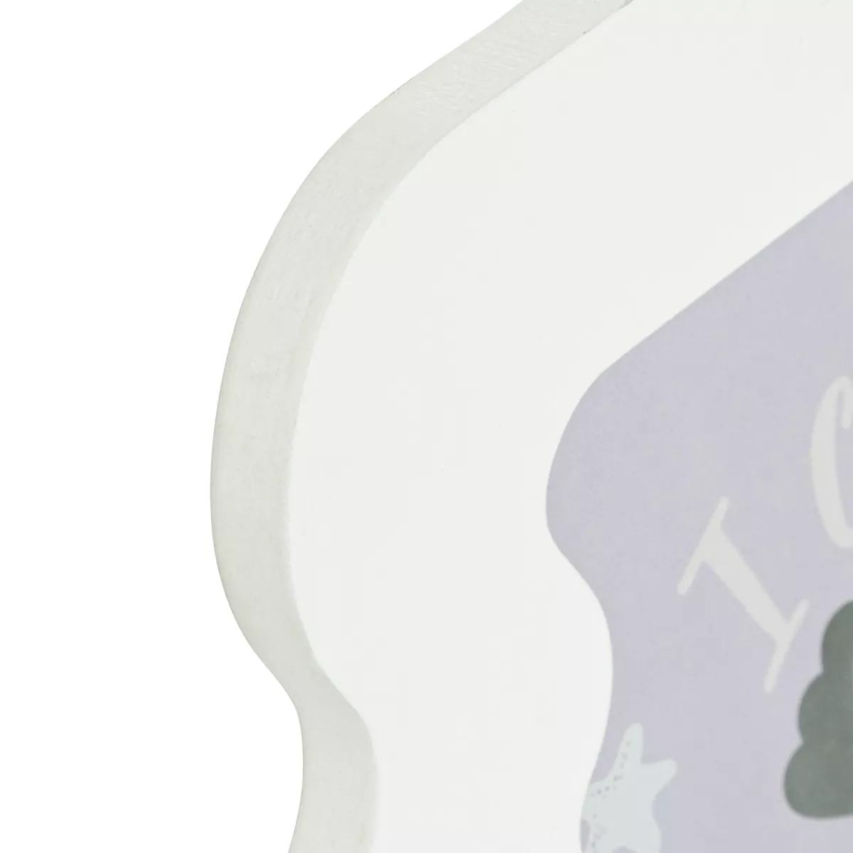 CADRE PHOTO SIRENE BLNC 10X15 L, 16,4 x P, 1,1 x H, 20,4 cm Blanc