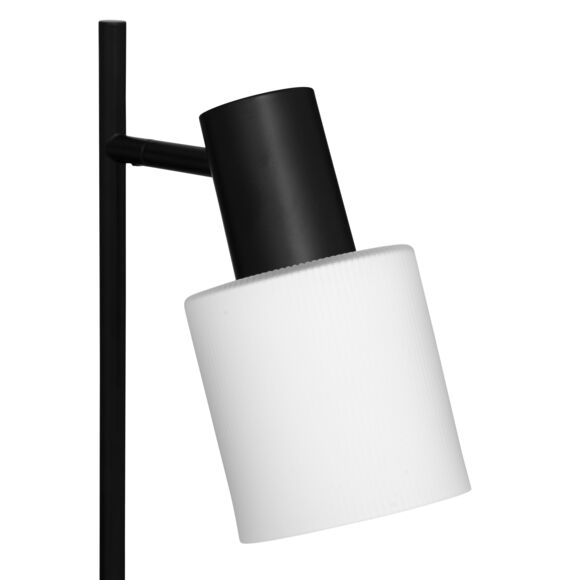 Lámpara de mesa (45 x 21,5 cm) Tais Negro