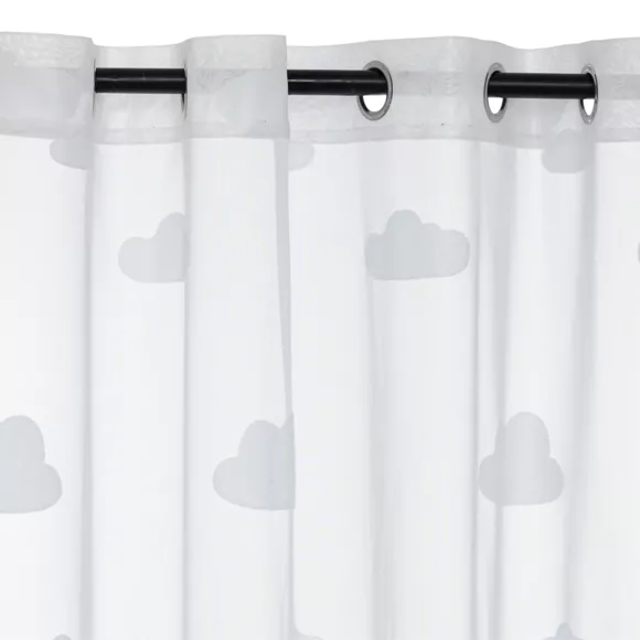 VOILAGE NUAGE 140X240 L, 140 x P, 0,1 x H, 240 cm Blanc