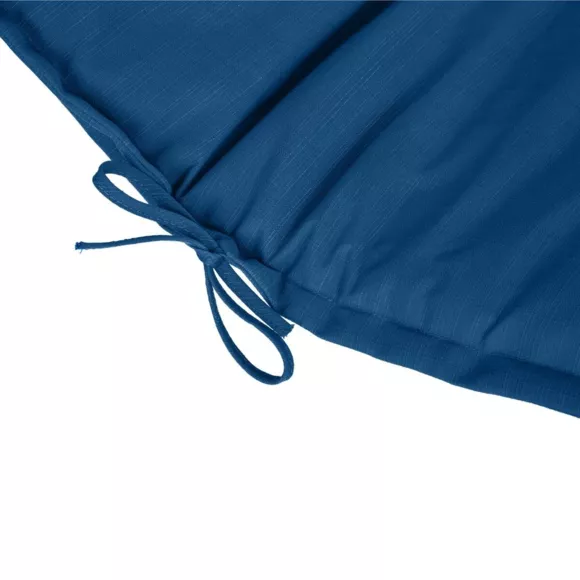 Cojín para tumbona desenfundable Korai - Azul Indigo