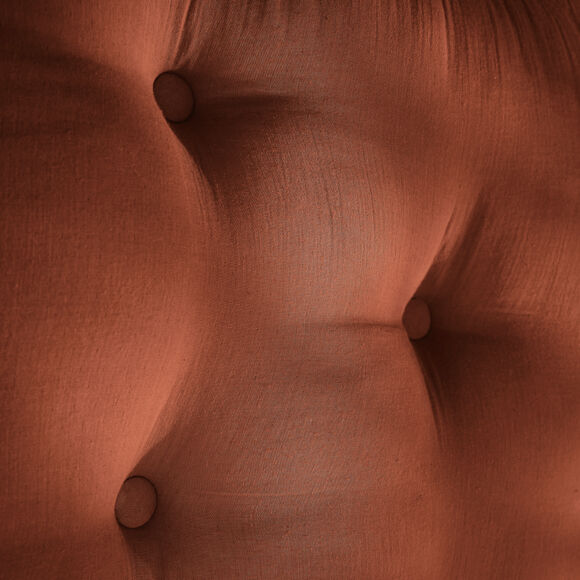 Tête de lit gaze de coton (80 cm) Gaïa Terracotta 2