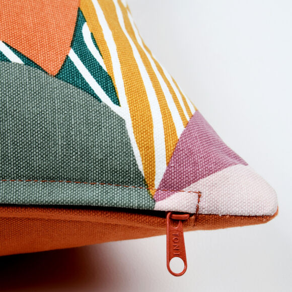 Housse de coussin carrée coton (40 x 40 cm) Mandy Multicolore