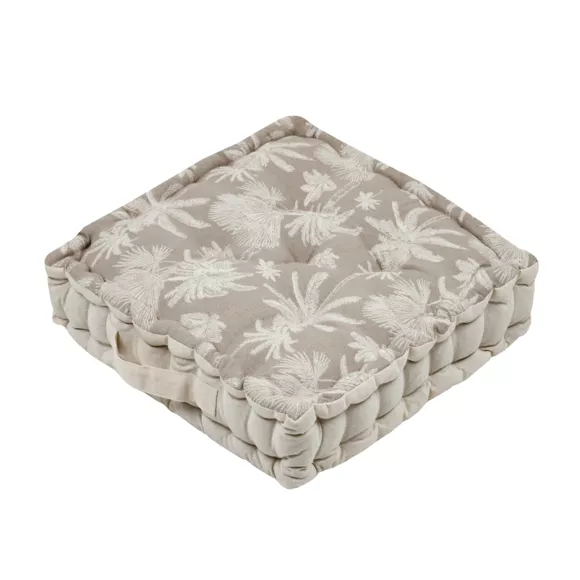 Cojín de suelo en algodón (45 x 10 cm) Nehora Beige
