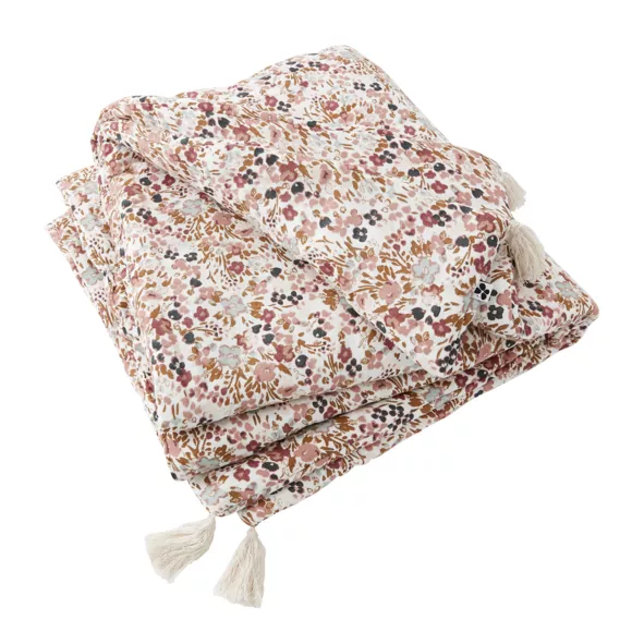 Edredon gaze de coton (90 x 200 cm) Constance Beige pampa