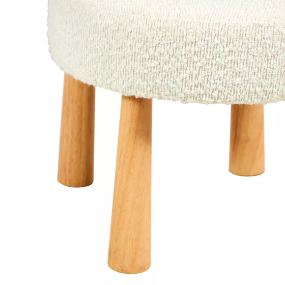 CHAISE BS POLY.BLANCHE ODETTE Dim : l38xH35xP37cm