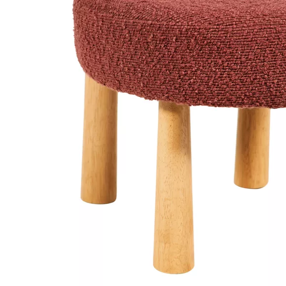 Silla para niño en madera rizos (35 cm) Odette Rosa