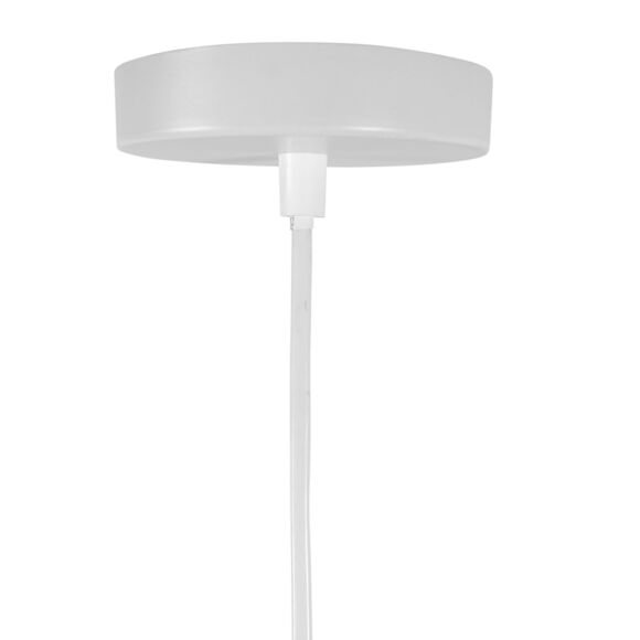 Lámpara de techo redonda calada en cuerda (D35,5 cm) Lima Natural