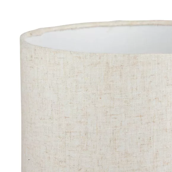 LAMP.MDF.LIN.TOURNY.MARR.BEIGE Dim : H45xP28.5xL28.5cm