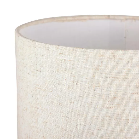 LAMP.MDF.LIN.RIVAGE.BEIGE.MARR Dim : D25xH43 cm