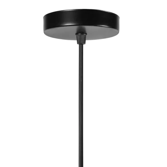 SUSPENSION MƒTAL COLISEE NOIRE Dim : D29.5xH25cm