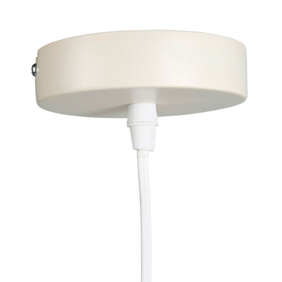 Hanglamp Metaal (D29,5 cm) Colisée Wit