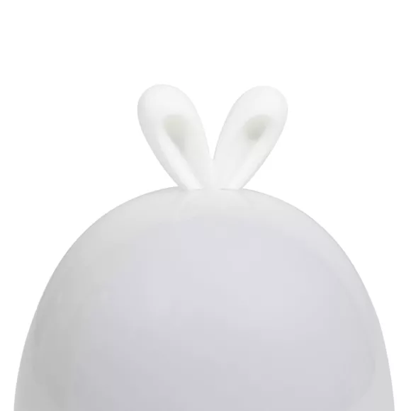 Lámparita de noche de pilas (12 x 15,7 cm) Lapin Blanco