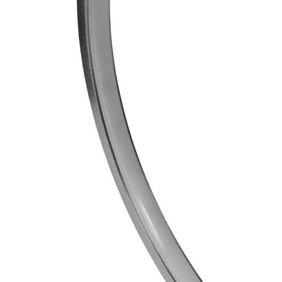 Tischleuchte modern LED (D29,5 cm) Cercle Silber