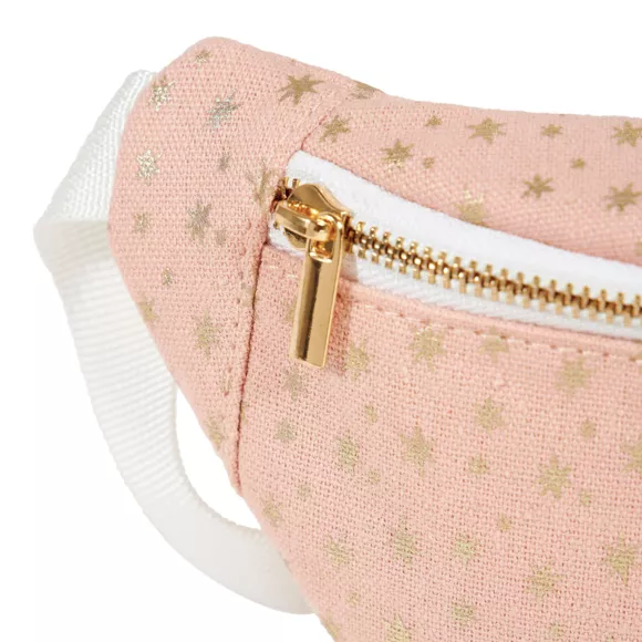 Heuptas kinderen katoen (18 x 10 cm) Etoile Roze