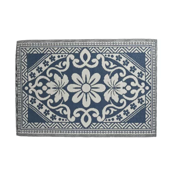 Tapis d'extérieur rectangulaire (160 x 230 cm) Rabat - Bleu