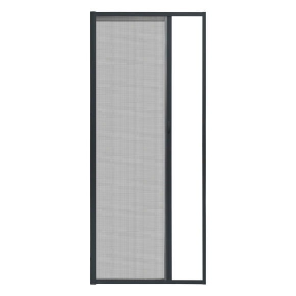 Mosquitera lateral para puerta ventana enrollable (140 x 230 cm) Moustyk Gris