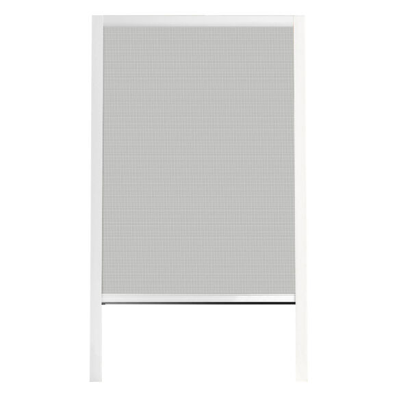 Aufrollbares Fliegengitter mit zuschneidbaren Kasten (130 x 160 cm) Moustyk Weiß