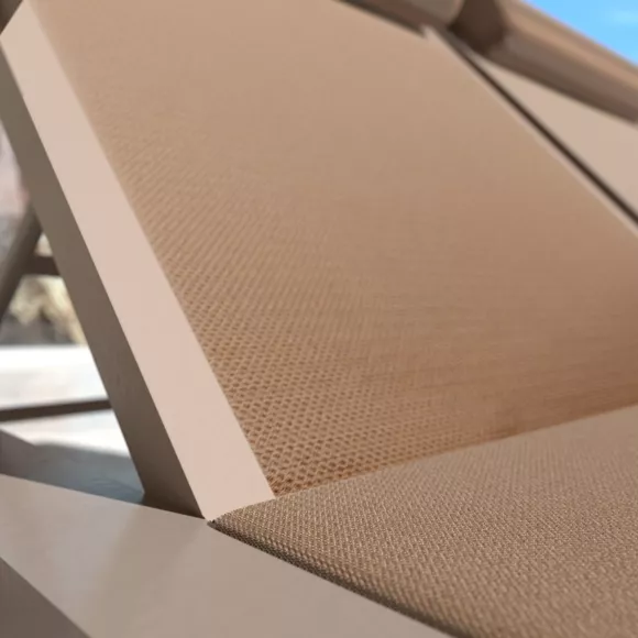 Transat double texaline Pirae - Taupe
