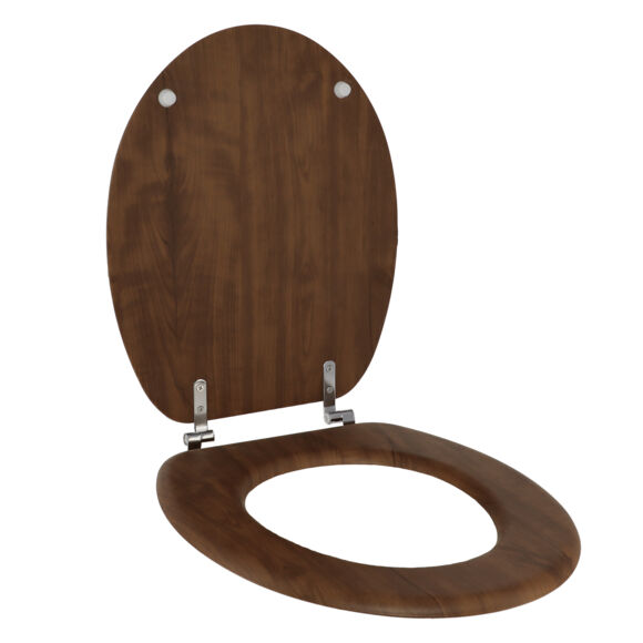 Toiletbril Acacia hout stijl Rustique Mimétisme