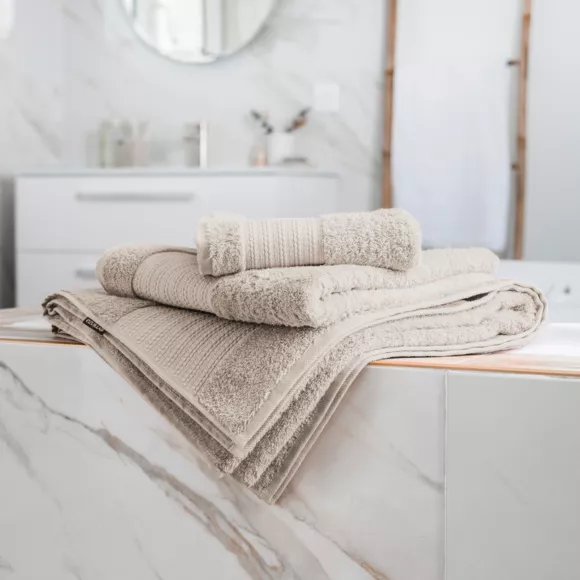 Gastendoekje biologisch katoen (90 x 150 cm) Garance Beige 3