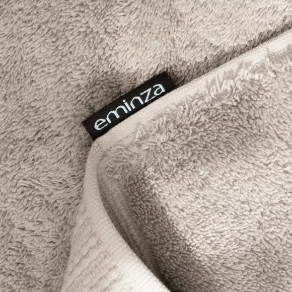 Tapis de bain coton bio (70 cm) Garance Beige pampa 2