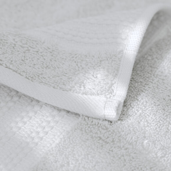 Toalla en algodón orgánico  (70 x 130 cm) Garance Blanco  chantilly 2