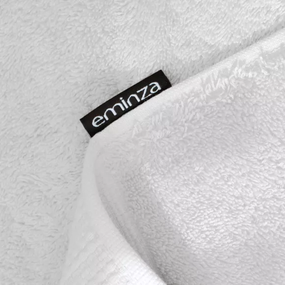 Alfombra de baño de algodón orgánico (70 cm) Méline Blanco chantilly