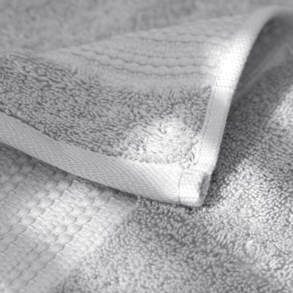Handtuch aus Bio-Baumwolle (30 x 50 cm) Garance Hellgrau 2