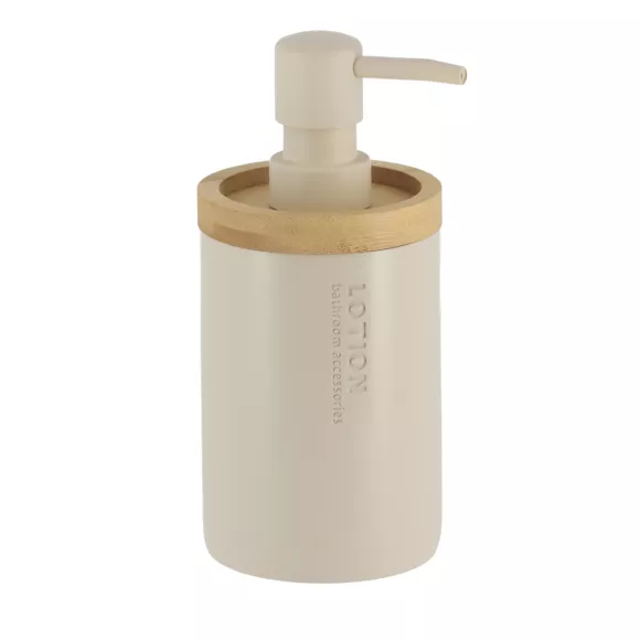 Set di accessori bagno Puro bambù Beige