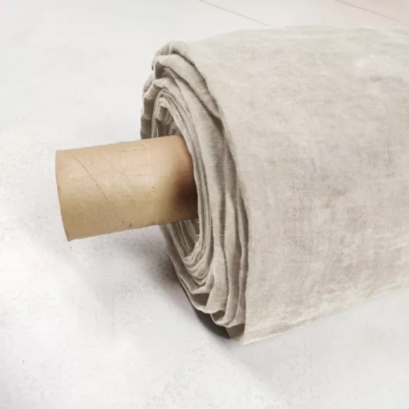 Tovaglia rettangolare lino lavato (L350 cm) Louise Beige
