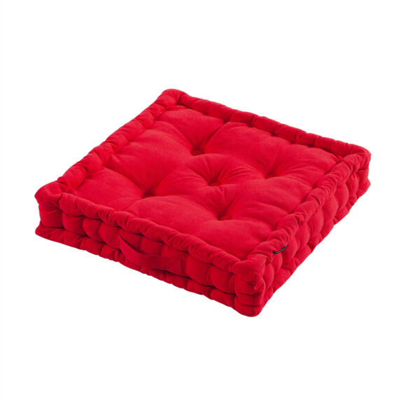 Cuscino da pavimento (50 x H10 cm) Pixel Rosso ciliegia 5