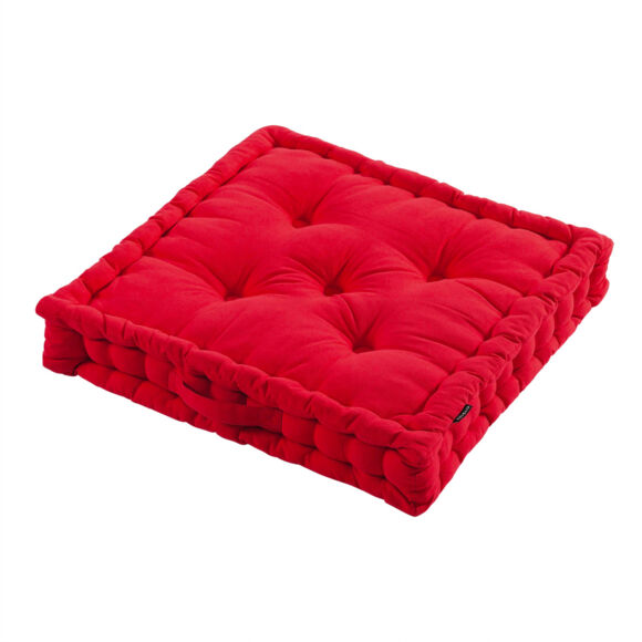 Cuscino da pavimento (60 x H10 cm) Pixel Rosso ciliegia 5
