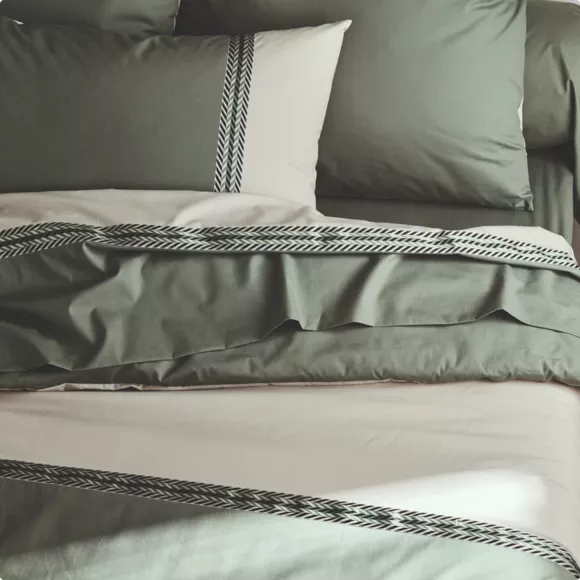 NOA KAKI HOUSSE DE COUETTE 200X200