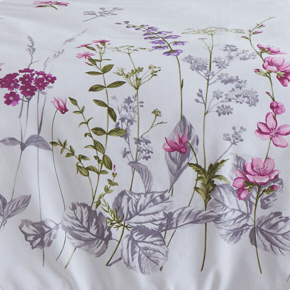 Bettbezug aus hochwertiger Baumwolle (200 cm) Pretty Weiß