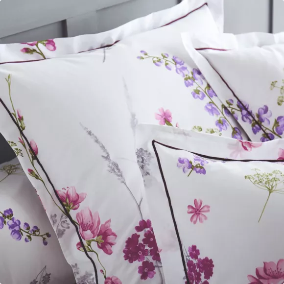 Housse de couette coton (300 cm) Pretty Blanche