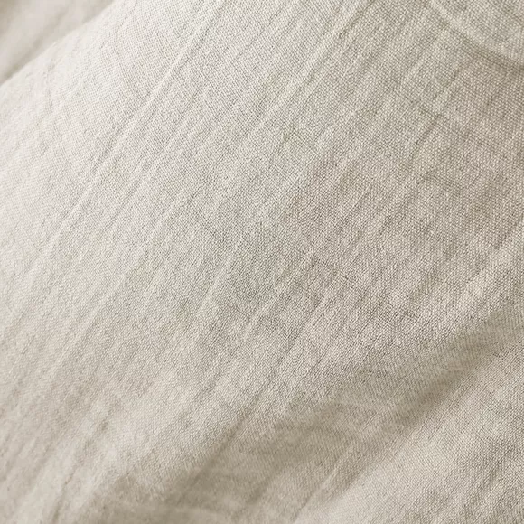 Colcha acolchada en gaza de algodón (260 x 240 cm) Gaïa Beige pampa