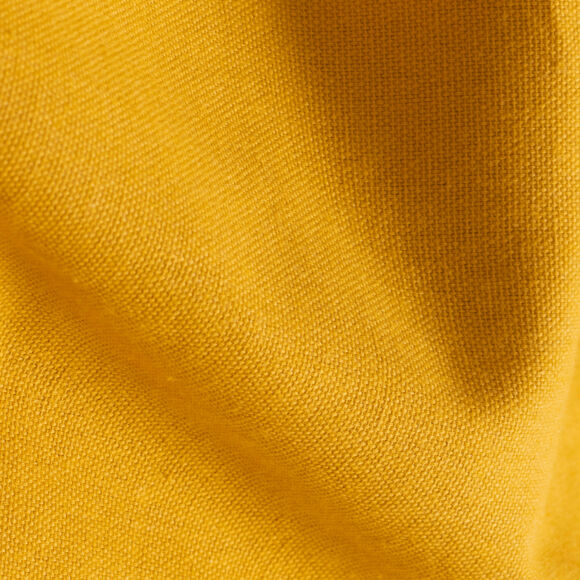 Cortina en algodón (140 x 260 cm) Pixel Amarillo mostaza