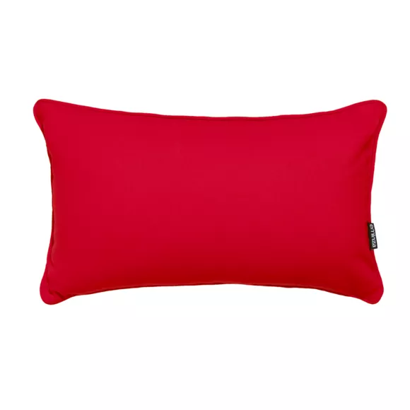 Cojín rectangular en algodón (30 x 50 cm) Pixel Rojo